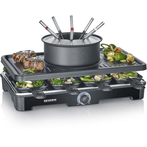 Appareil raclette fondue - et,