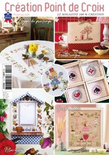 Création point de croix N°112 Véro. Enginger Perrette Samouiloff MT Saint-Aubin