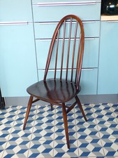 CHAISE ERCOL QUAKER BOIS-WINDSOR-VINTAGE-DESIGN 60-70-scandinave