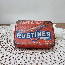 Ancienne Boîte de Rustines Rouge Auto Moto - Vintage, Vide
