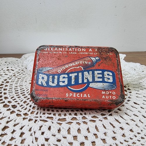Ancienne boîte rustines - de,