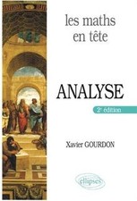 Les maths en tête Analyse de Xavier Gourdon | Livre | état bon
