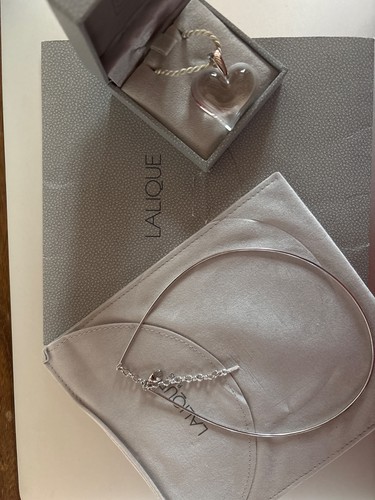 Lalique pendentif coeur