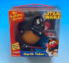 Playskool Darth Tater Mr. Tête de pomme de terre 2004 rare jouet épuisé 19 cm