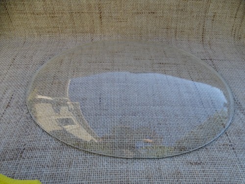 Verre ovale bombé - verre, 22,5