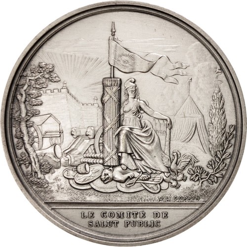 France medal french fifth - french,