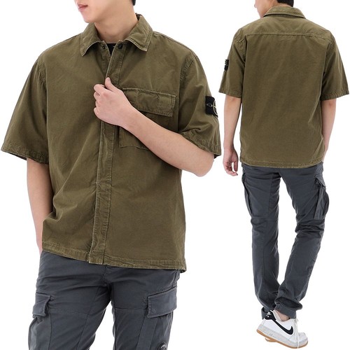 Stone island chemise - stone, à