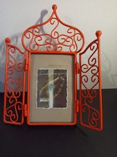 Cadre photo en fer forgé artisanal style oriental