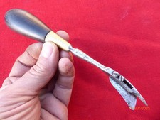 outil ancien pour le travail du cuir BLANCHARD