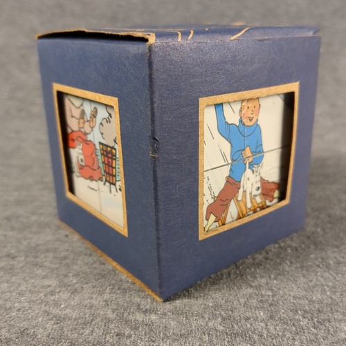Tintin cube noel - tintin,