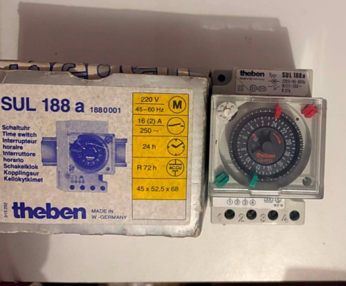 Horloge programmable theben - horloge,