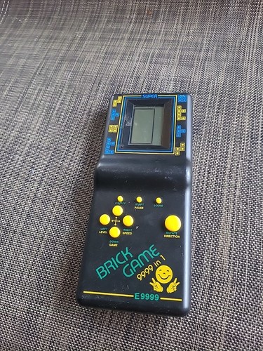 Vtg handheld brick game e9999 - vtg,