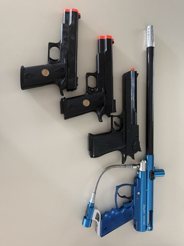 Colt 1911 gas airsoft pistols - 1911,