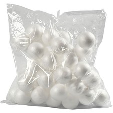 Boules en polystyrène