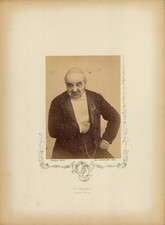 Harald Paetz, Theatre, En Skandale, Etatsraad Hansen vintage albumen printHa