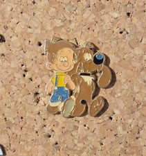 Pin's BD BOULE ET BILL Signé Corner Coindroux Paris Roba 1988