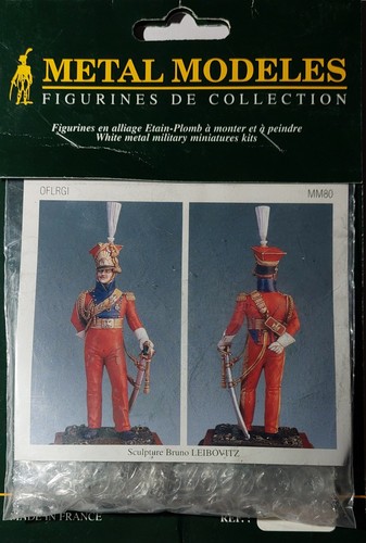 Metal modeles mm80 officer red - officer,