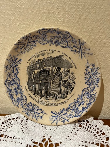 Assiette parlante faience - parlante,
