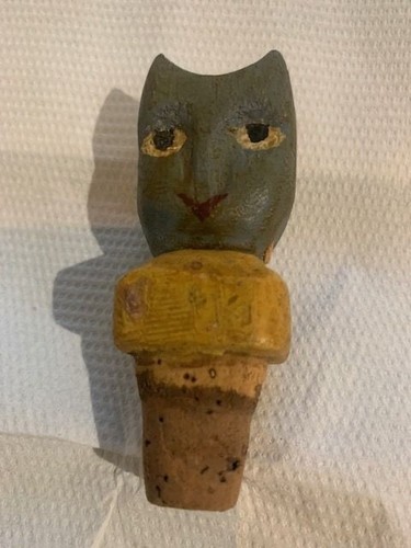 Ancien bouchon anthropomorphe