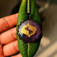 Collier Reiki macramé boho