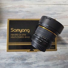 Samyang Mf 8mm F3,5 Multi Coated Fisheye CS (AE) SONY Alpha E-Mount