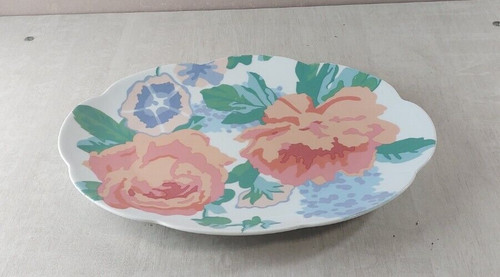 Ancien grand plat - , ovale