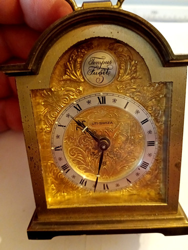 Pendule officier très - , belle