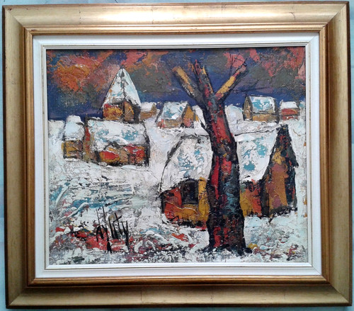 Rives sous neige belle - ",