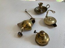 Lot de 4 petites lampes  à