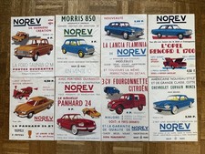 NOREV 8 AFFICHETTES ANCIENNES