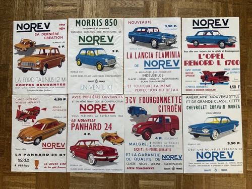 Norev affichettes anciennes - affichettes,