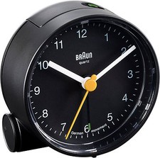 Réveil Quartz BRAUN Noir -