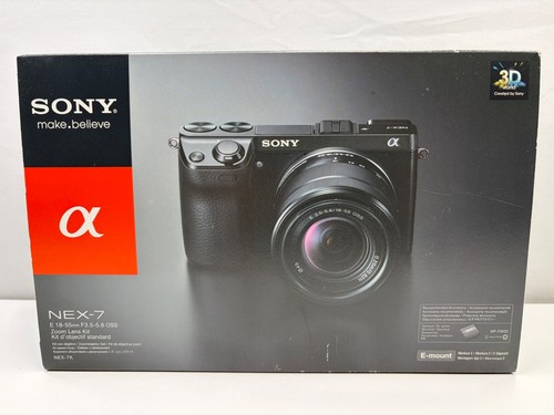 Sony alpha nex black 3mp - nex-7k, 24.3mp