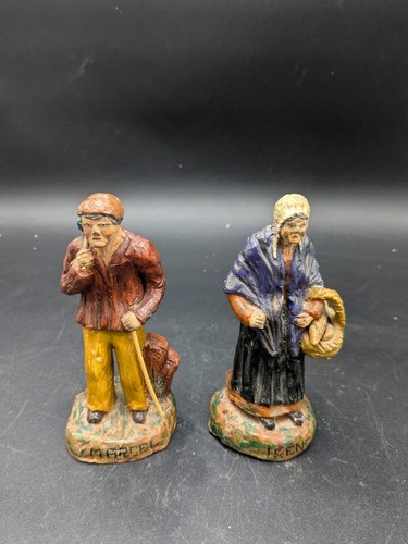 Ancien couple santon irène - ancien,