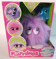 Flufflings Okki NEUF 2010 Vivid Toy Peluche Interactive avec Porte-Clé 