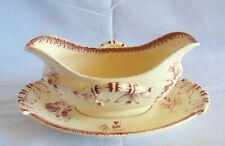 SUPERBE SAUCIERE SARREGUEMINES U&C MODELE GROSEILLE MARRON