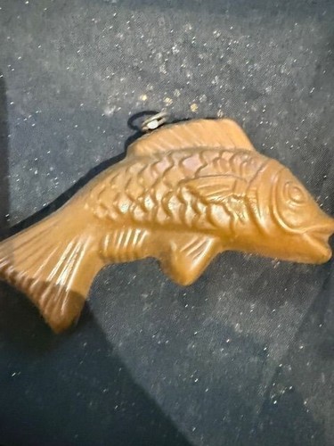 Ancien moule poisson - , en
