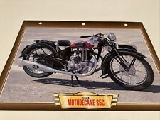 Motobécane 500 S5C 1934 fiche carte moto passion collection Atlas