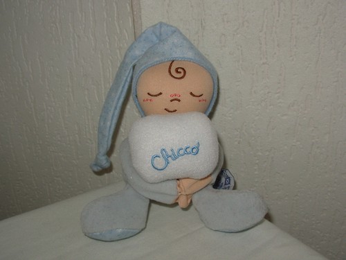 Peluche doudou bébé qui - "bébé,