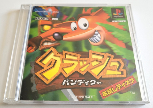 Demo crash bandicoot - bandicoot, **rare**