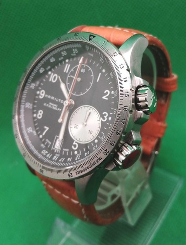 Chronographe hamilton khaki - hamilton,