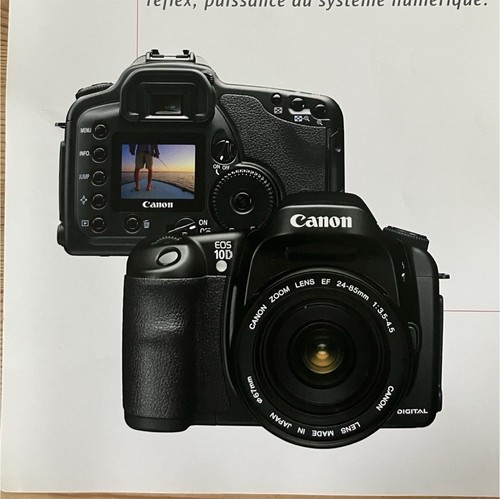 Canon eos 10d brochure - eos,