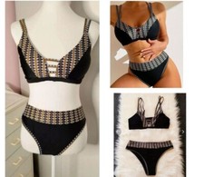 Maillot De Bain 2 Pièces Noir