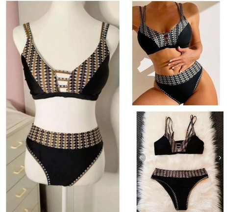 Maillot bain pièces noir - de,