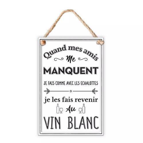 Plaque métal alcool déco - métal,