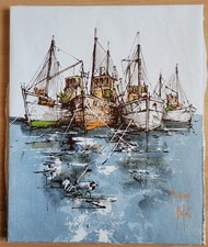 ** TABLEAU HUILE SUR TOILE DE