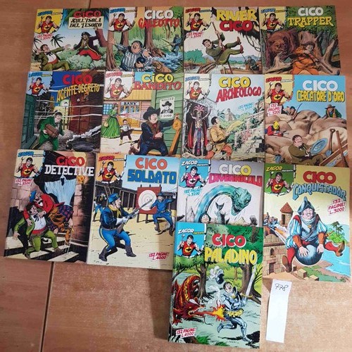 Lot zagor présente cico - lot,
