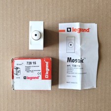 LEGRAND 728 15 72815 - Interrupteur Variateur 60-500W Blanc ancien MOSAIC 45