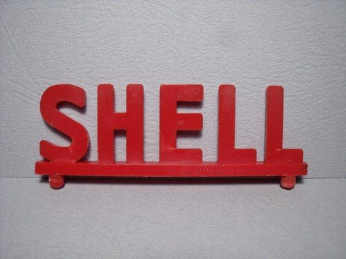 Enseigne shell entraxe 68 - enseigne,