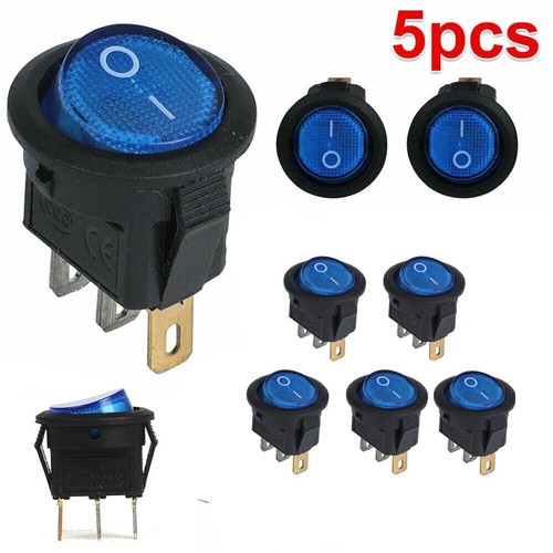 Interrupteur rond led - led, 12